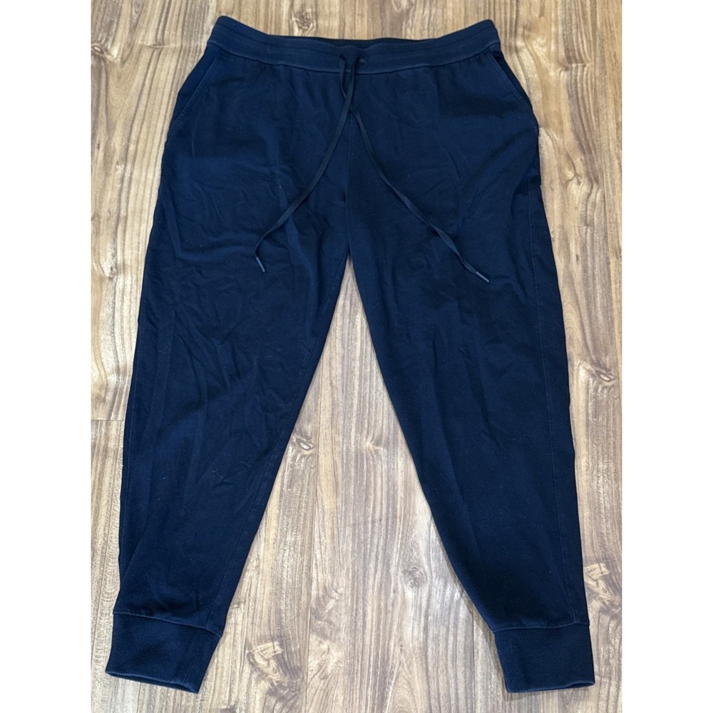 Eileen Fisher Women's Size PS Petite Large Black Organic Cotton Jogger Pant